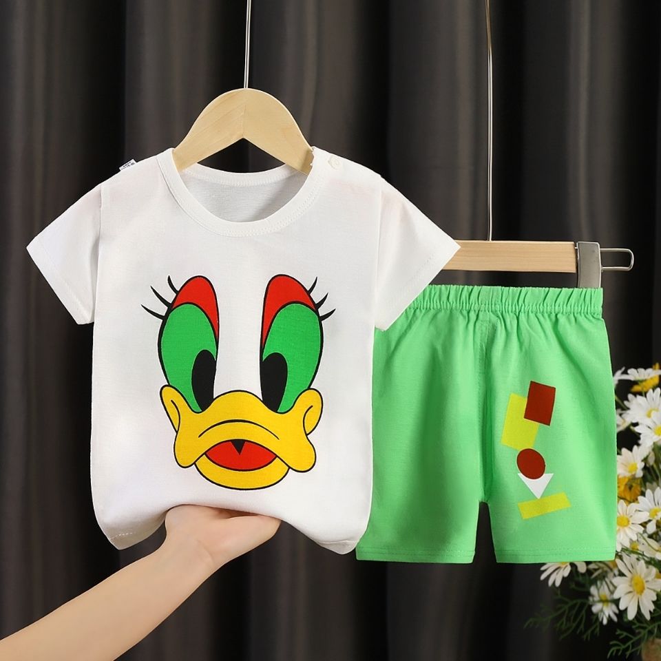 Summer Children Clothes Sports Clothes For Baby Girl Boy Tsh - 图2