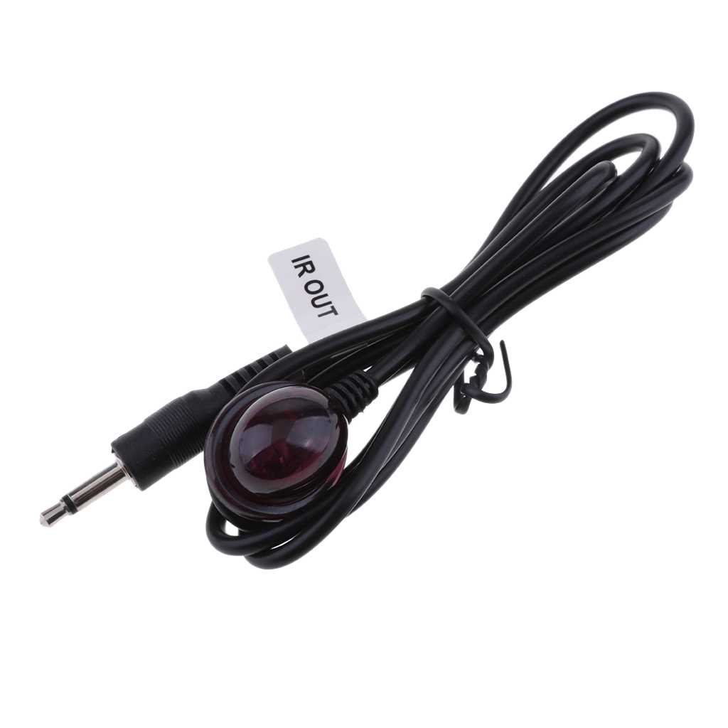 1 Meter IR Emitter Cable 3.5mm Male Infrared Blaster IR Rece-图1