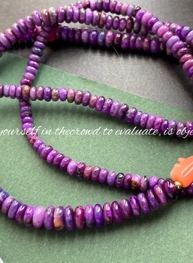 天然现货孤品老料玉化项链