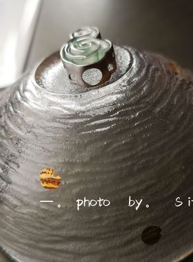 镶嵌翡翠祥云吊坠可定制