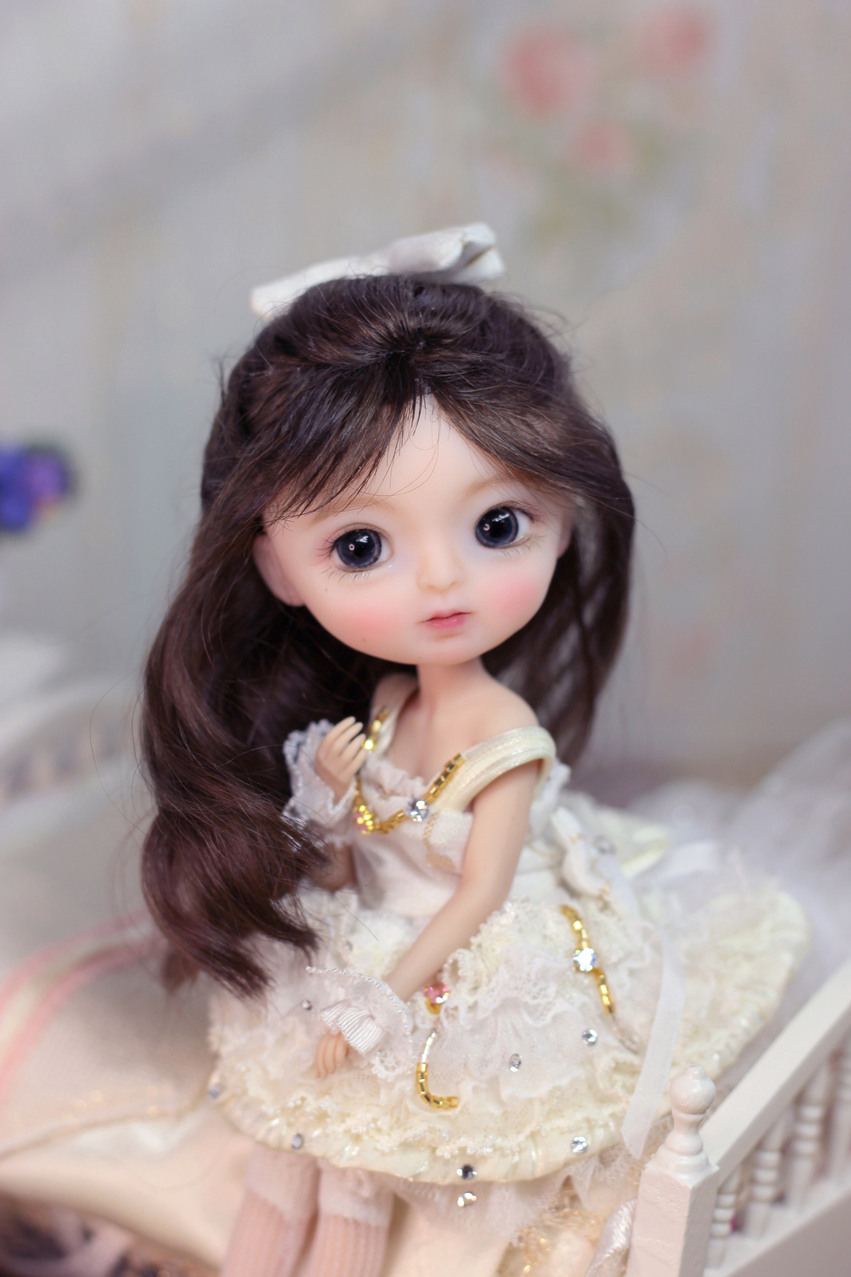 又小兮gsc真人定制整娃手工黏土照片定做可动眼bjd娃萌娃定制