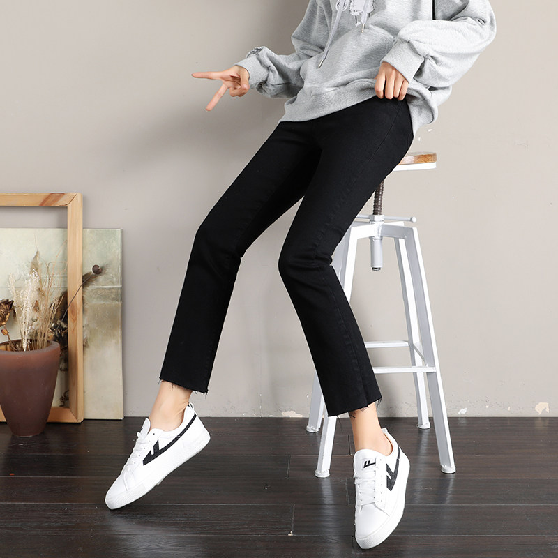 孕妇裤子春秋款微喇孕妇2020打底裤 喜贵子母婴孕妇打底裤