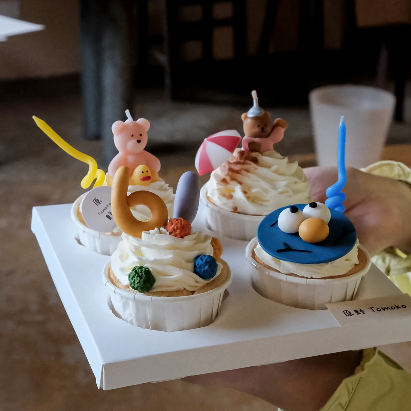 爆款六一儿童节纸杯蛋糕装饰4粒甜品打包盒软胶款61插件小熊蜡烛,淘宝优惠券,粉丝福利购,淘宝优惠卷