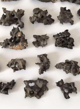 鱼缸造景太湖石玻璃鱼缸造景假山流水鱼缸内饰造景摆件天然洞石