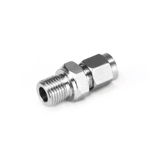 304不锈钢直通卡套终端接头/卡套式管接头G螺纹直通卡套G1/4 G1/2 - 图3