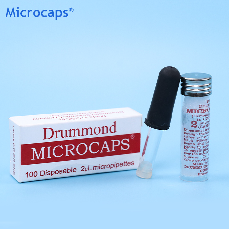 包邮 进口DRUMMOND微量毛细管1 2 3 4 5 ul TLC用点样毛细管定量玻璃毛细吸管 - 图0