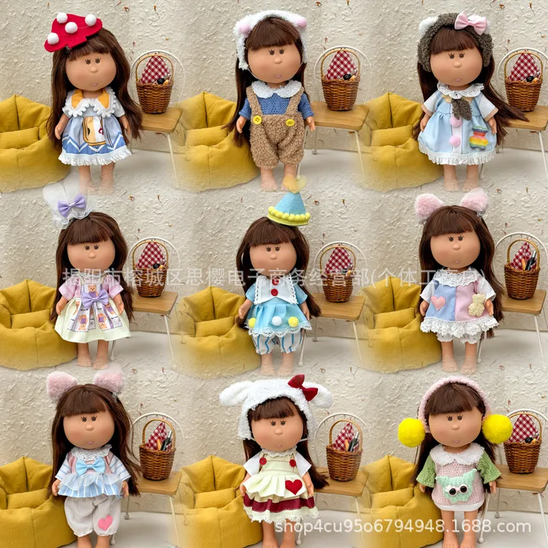西班牙Mia土豆娃娃衣服24厘米mia公仔换装套装整套毛绒连衣裙,淘宝优惠券,粉丝福利购,淘宝优惠卷