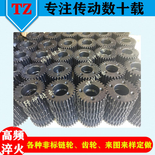 6分链轮9齿-30齿节距19.05配12A工业弯板输送链条11齿/12齿/13齿/ - 图1