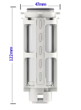 适配沁园前置过滤器滤芯FMP292/306/308不锈钢滤网前置净水器配件