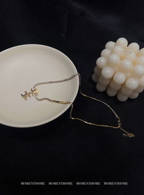 MOMENTHOME双C项链女