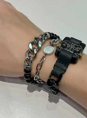 MRCYC男生珠子韩版潮流手链