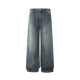 MRCYC ແບບເກົາຫລີລ້າງ jeans ຂາກວ້າງສໍາລັບຜູ້ຊາຍໃນດູໃບໄມ້ລົ່ນ