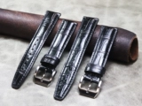 Бамбуковый ремешок для часов, крокодил, 20mm, 21mm, 22mm, из натуральной кожи