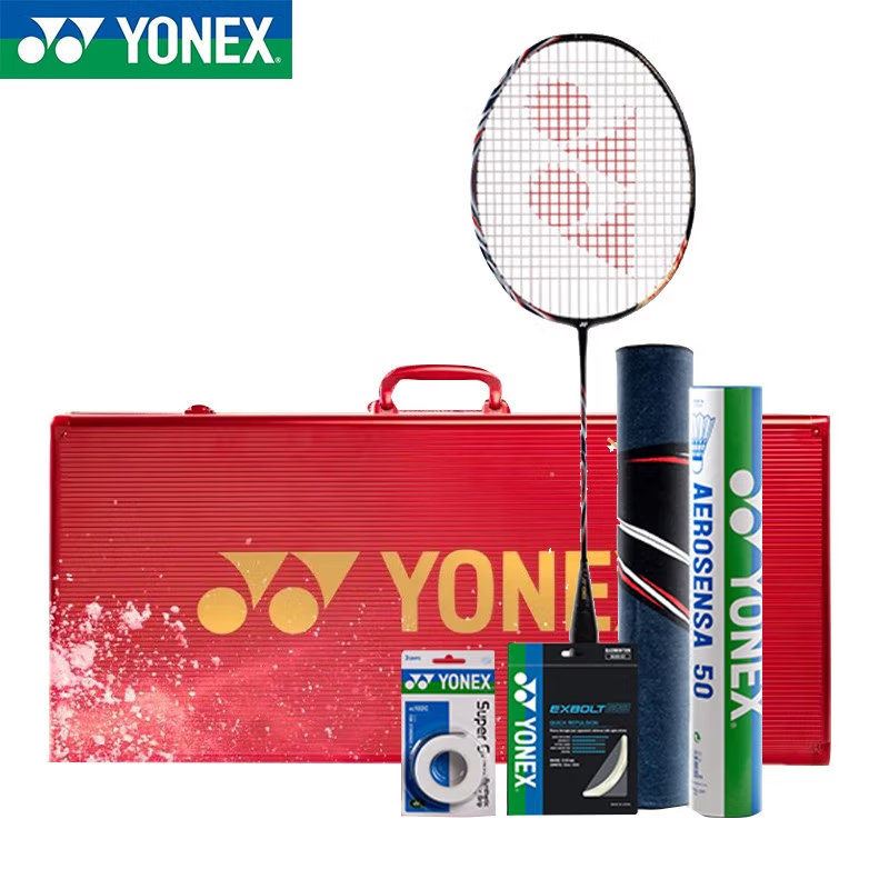YONEX尤尼克斯AT700羽毛球拍中国必胜国家队林丹礼盒天斧100ZZ - 图3
