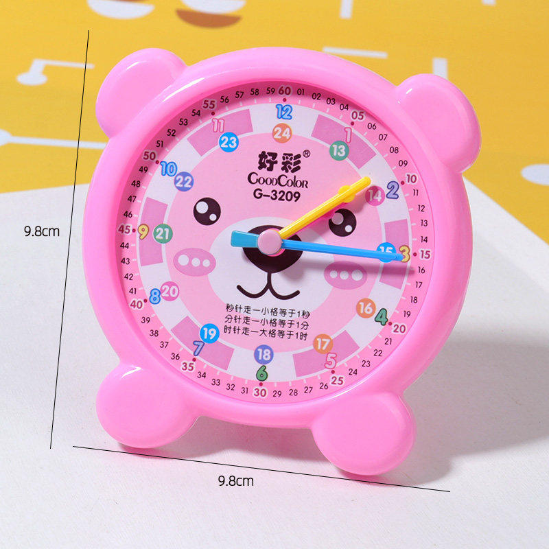 钟表小学生数学教具时钟模型一二年级幼儿园学习认识时间专用学具,淘宝优惠券,粉丝福利购,淘宝优惠卷