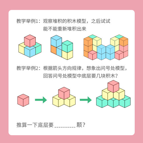 磁性正方体教具小学生数学认识正方体图形2cm磁力立体几何体模型 - 图1