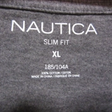 Cool City подлинный Nautica Nuo di повседневная хлопчатобумажная печать круглая шея мужская длинная рукава NA002486300E