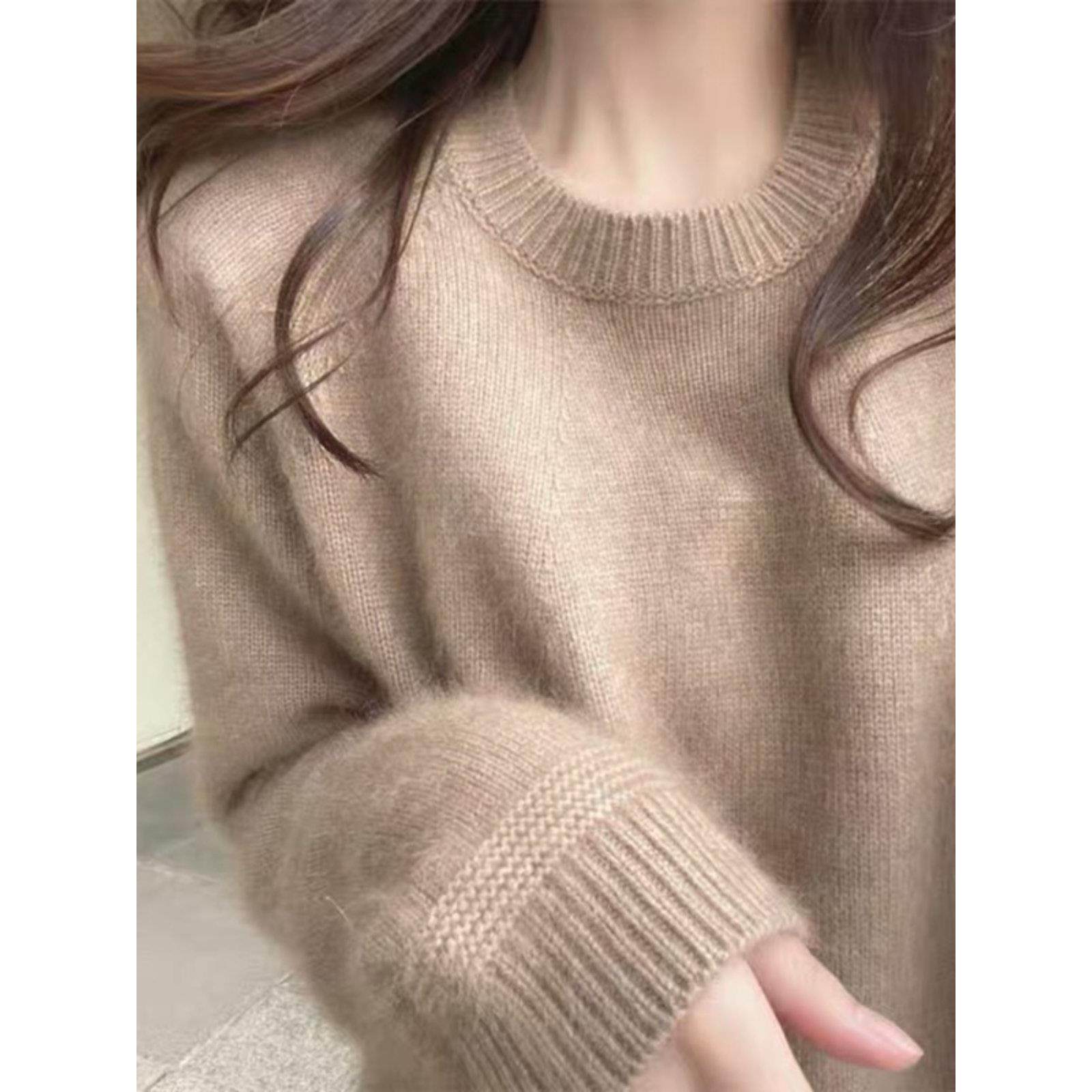 法国Rixo Rane 精致美物⭐温柔风软糯圆领针织衫女内搭打底衫毛衣,淘宝优惠券,粉丝福利购,淘宝优惠卷