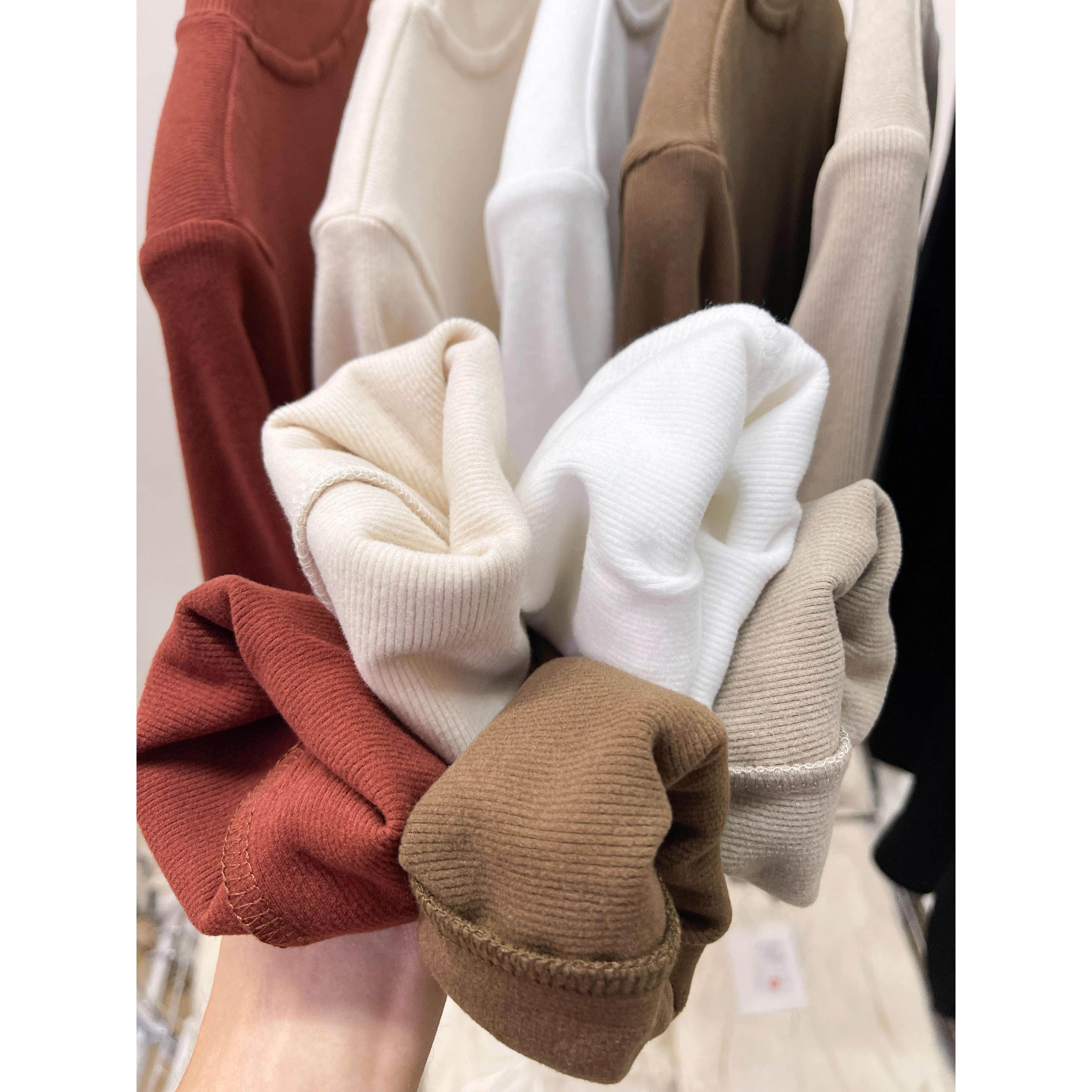 法式半高领磨毛打底衫女士秋冬新款内搭修身显瘦气质t恤保暖上衣,淘宝优惠券,粉丝福利购,淘宝优惠卷