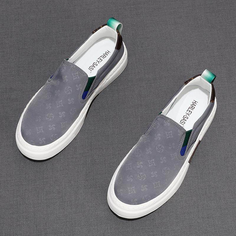 〖MessContiy Tsmr〗好脚感会说话~颜值线上帆布鞋男一脚蹬乐福鞋,淘宝优惠券,粉丝福利购,淘宝优惠卷