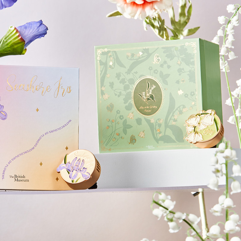 大英博物馆铃兰车载香薰出风口扩香器香氛汽车内饰品摆件新车礼物,淘宝优惠券,粉丝福利购,淘宝优惠卷