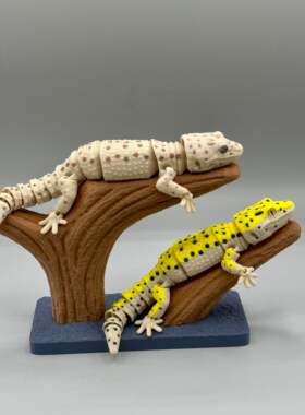 DIY定制-Reptile Display Stand 柔性爬宠展示台 原木风陈列底座
