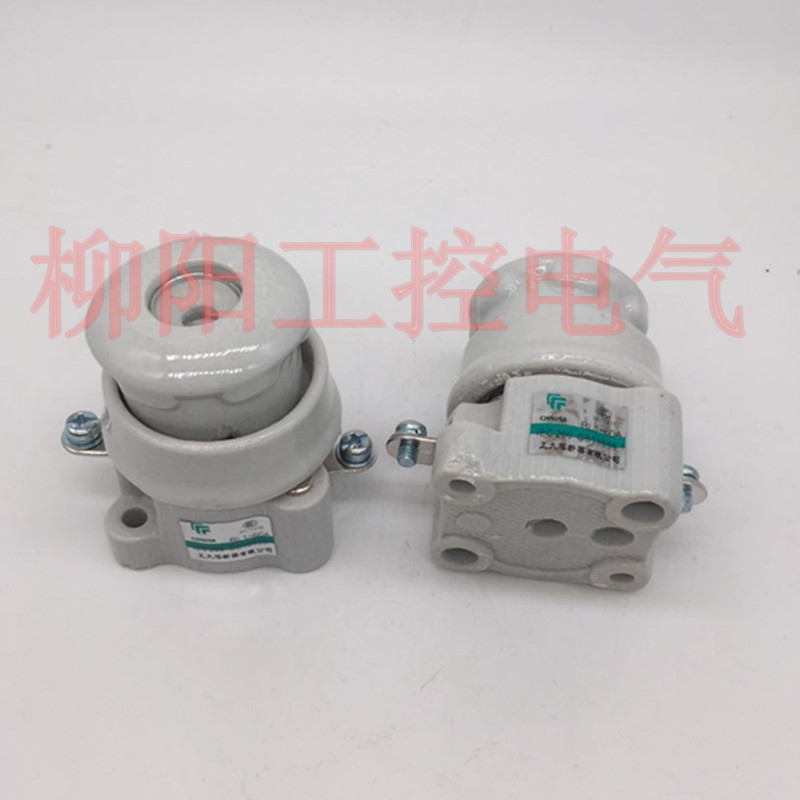 浙江正大螺旋式熔断器底座RL1-15A60A100A200A保险丝座熔芯座380V - 图0