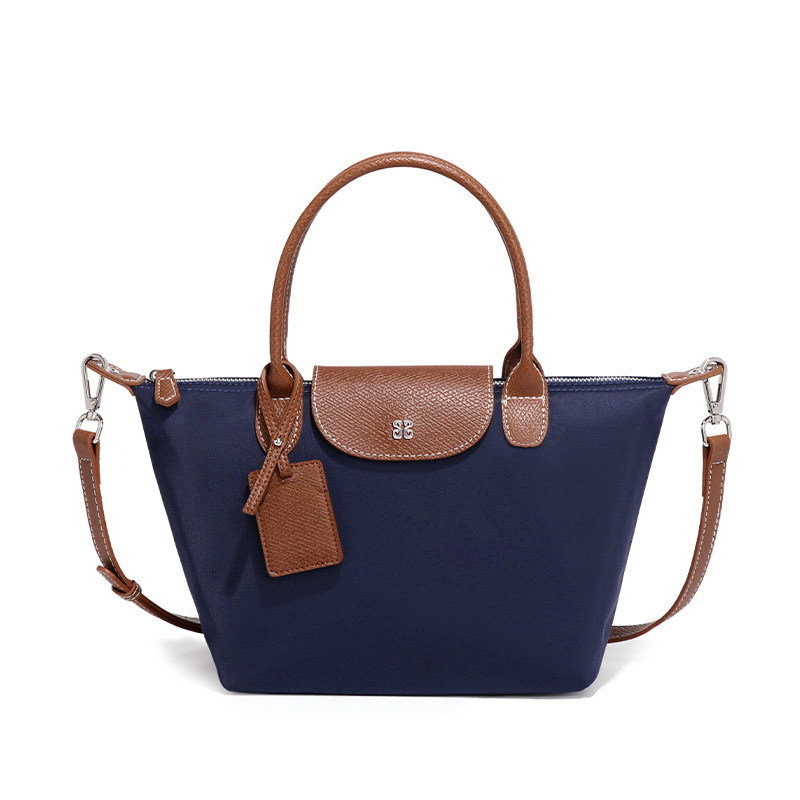 新款小号短柄手提包饺子包环保袋购物袋尼龙布包托特包单肩斜挎包,淘宝优惠券,粉丝福利购,淘宝优惠卷