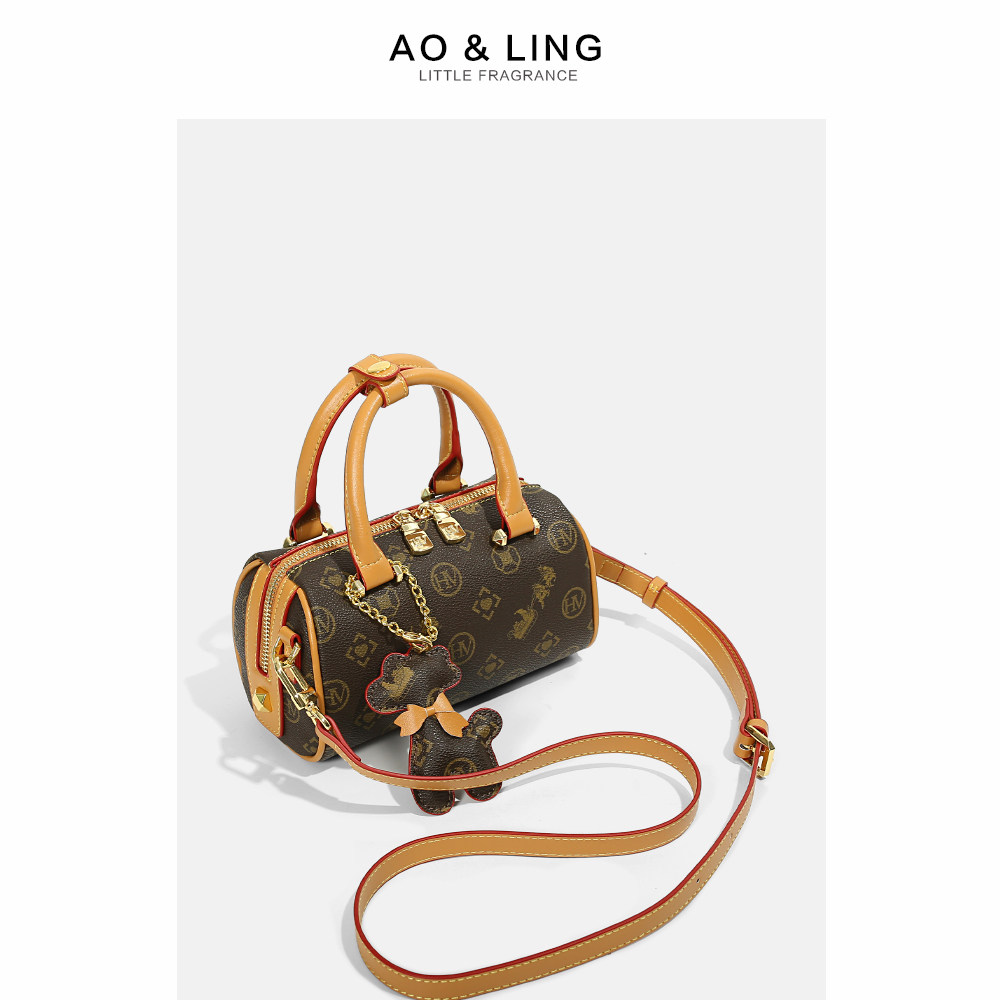 波士顿2023新款夏季单肩迷你枕头包 奥翎女士包袋