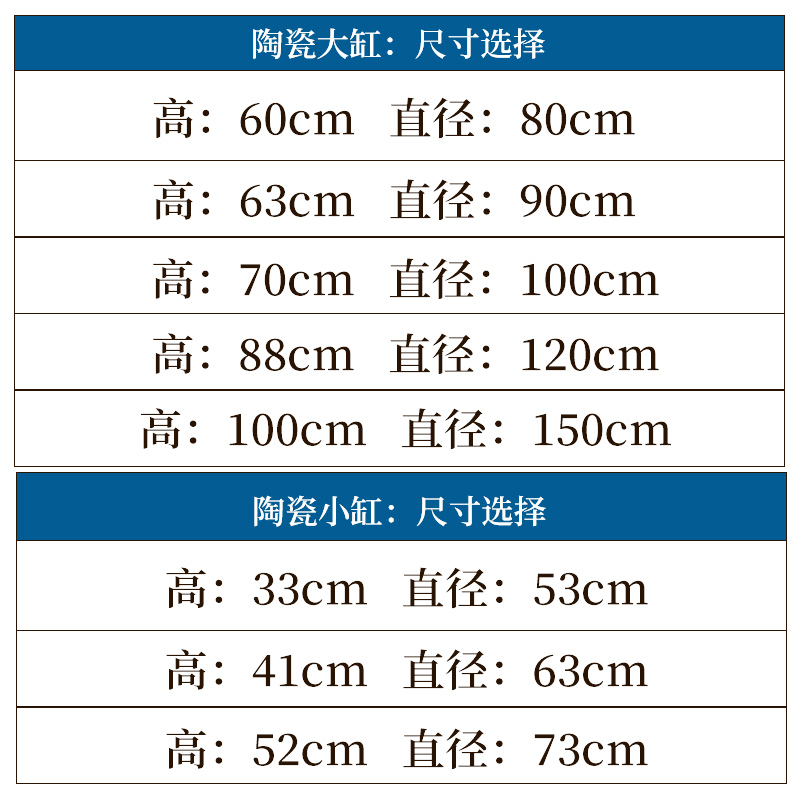 景德镇陶瓷大缸养鱼缸仿古家用客厅缸锦鲤荷花睡莲室外庭院种树缸 - 图2