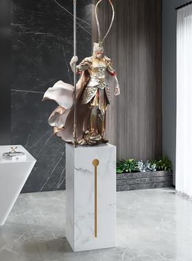 斗战胜佛大型落地摆件大圣孙悟空雕塑轻奢大气办公室玄关开业礼物