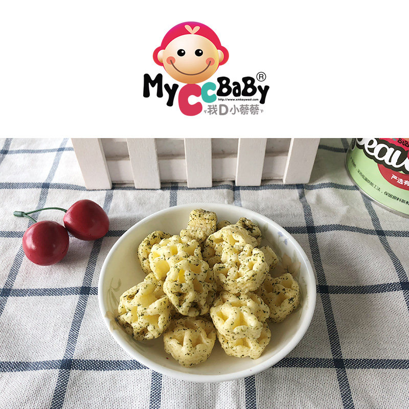 我d小蔡蔡海苔车轮泡芙磨牙点心 myccbaby我d小蔡蔡泡芙