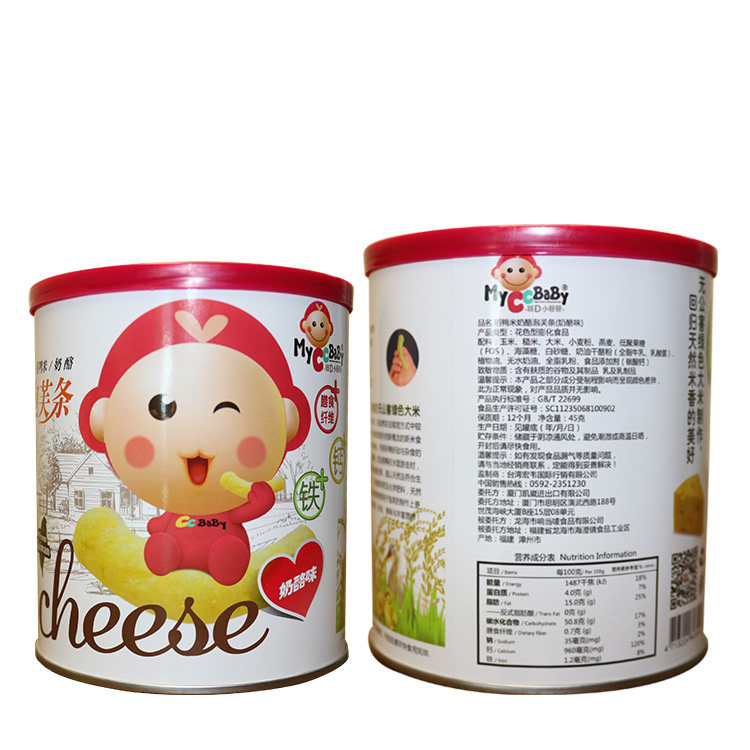 我d小蔡蔡泡芙条手指米条7月奶酪 myccbaby我d小蔡蔡膨化食品