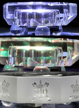 古法琉璃文殊普萨加高佛像底座