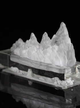 古法琉璃千里江山禅堂花道熏香炉