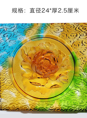 琉璃砖普贤菩萨摆件佛具工艺用品