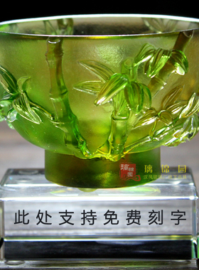 七彩摆件送老外客厅酒柜结婚礼物