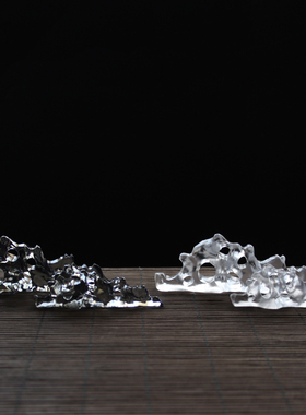 古法琉璃禅意风礼品茶宠摆件