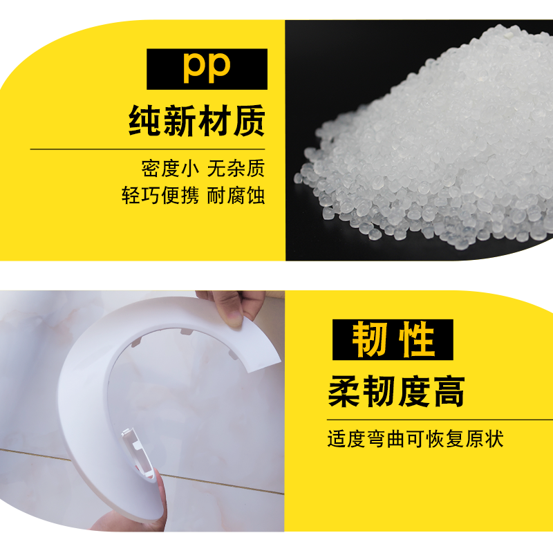 PVC管装饰盖加宽加厚遮挡镀锌管消防管加宽装饰盖板遮丑盖110 114 - 图2