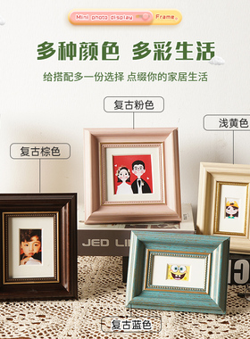 100元人民币行相框迷你3寸钞票钱币收藏展示致敬伟人桌面装饰摆台