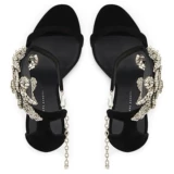 Giuseppe Zanotti Изысканные женские босоножки GZ со стразами и туфли на высоком каблуке