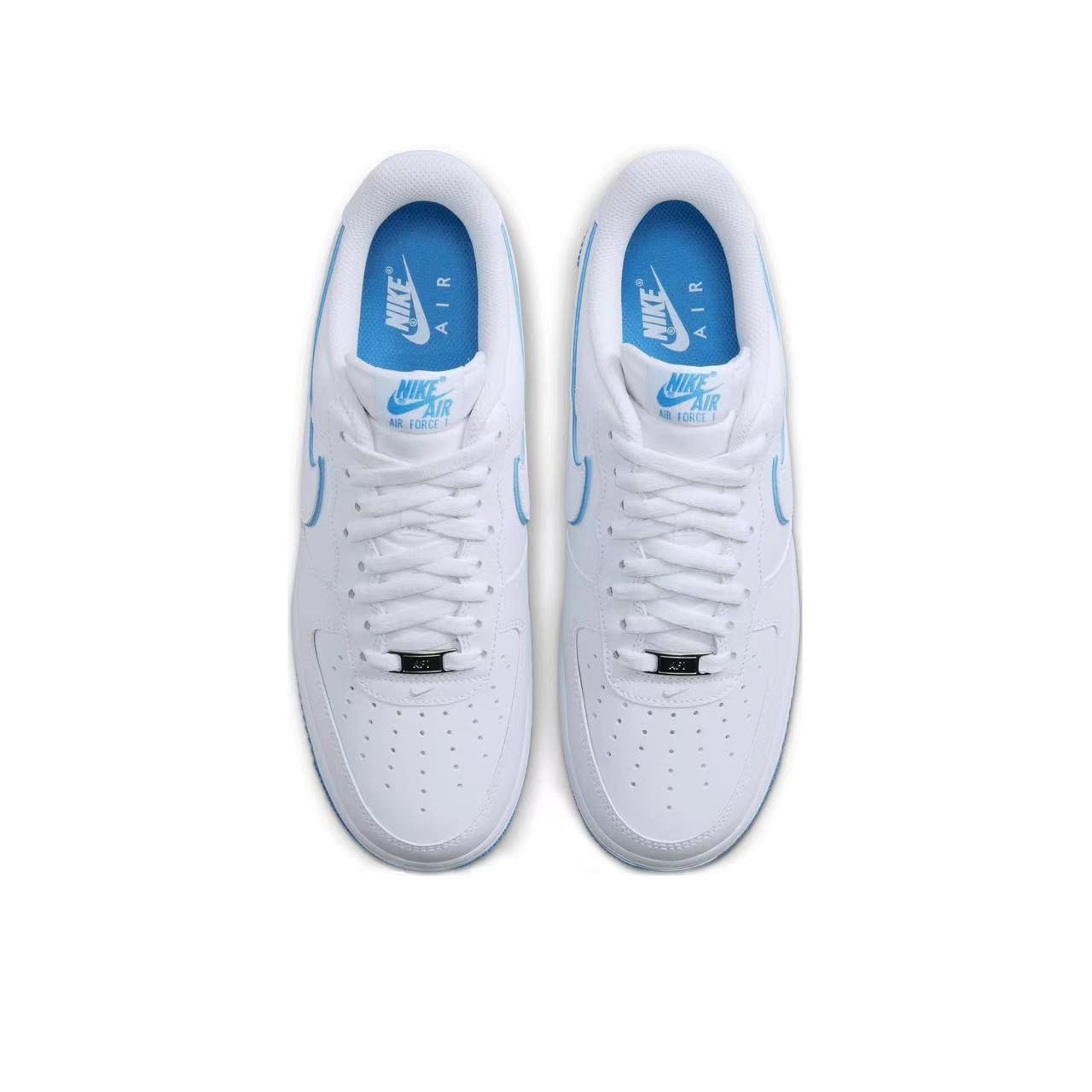 Nike/耐克 Air Force 1男女同款休闲舒适低帮板鞋 DV0788-101-图0