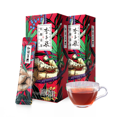 李子柒暖身独立小包盒装红糖姜茶