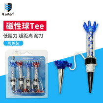 Caiton golf nail anti-fly magnetic primary-secondary ball tee practice supplies limit plastic ball