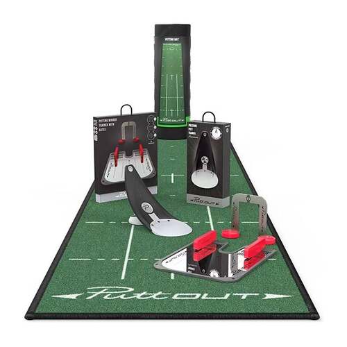 英国进口PUTTOUT高尔夫推杆镜子三层 磁吸免粘 配推杆门 杆头轨迹 - 图3