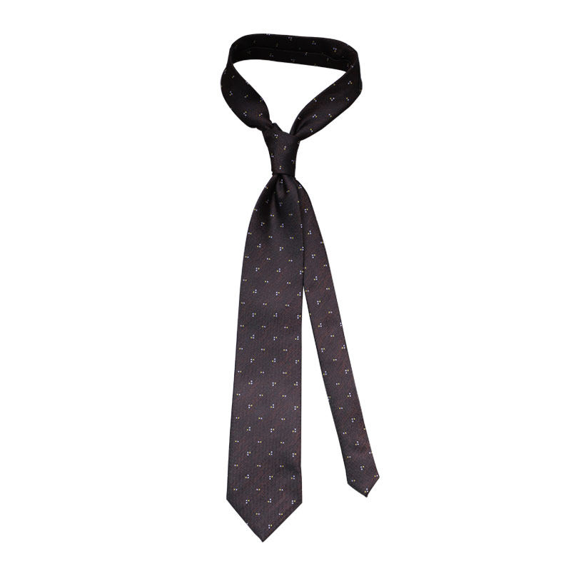 复古 暖棕系商务纯色点子绅士8CM正装商务职业领带男新郎伴郎配件,淘宝优惠券,粉丝福利购,淘宝优惠卷