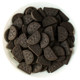 Mini black semicircle cookie cake decoration