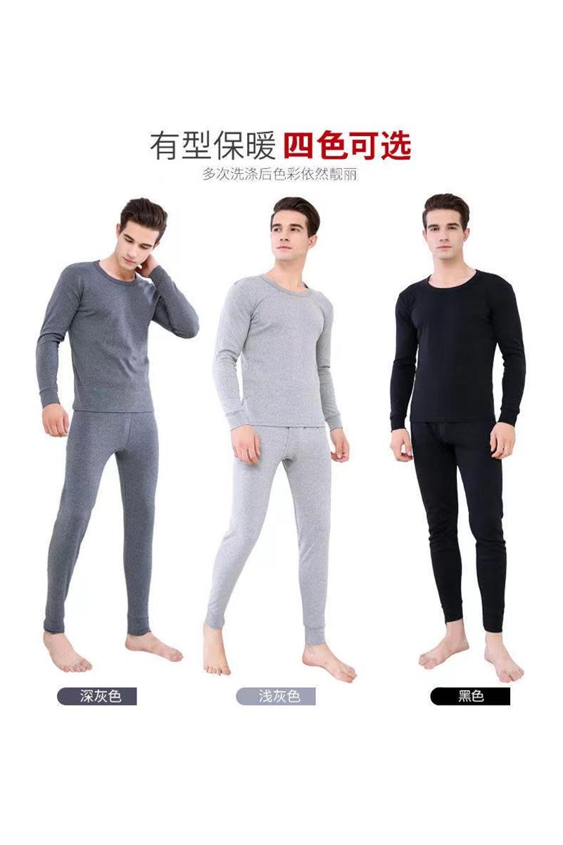 Thermal Underwear men Winter Long Johns sets fleece keep war - 图2