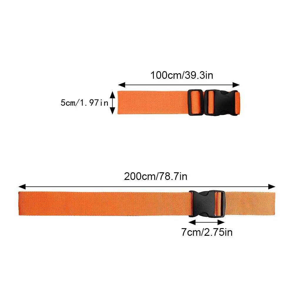 Adjustable Luggage Safe Straps Without Password Anti-lost - 图1