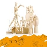 枫丽 Комиксы, деревянный деревянный человек, художественная подвижная кукла, 12 дюймов, 30см, 8 дюймов, 10 дюймов, 7 дюймов